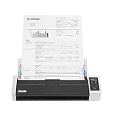 Doxie Q2 - Escáner inalámbrico de Documentos A4, Recargable y con...