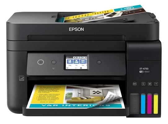 Impresora inalámbrica en color Epson WorkForce ET-4750 EcoTank
