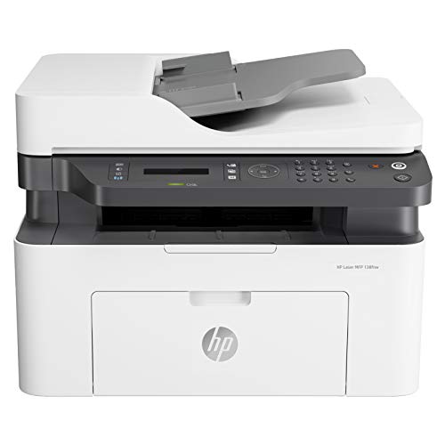 HP Laserjet 138fnw Print Copy Scan & Fax, impresora Wi-Fi, diseño compacto, impresión confiable y rápida, soporte de red