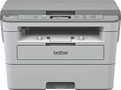 Brother DCP-B7500D Impresora láser monocromática multifunción con impresión automática a doble cara (tecnología de caja de tóner) (gris)