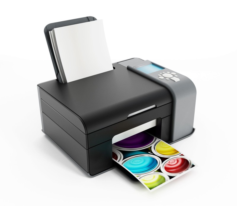 impresora de chorro de tinta