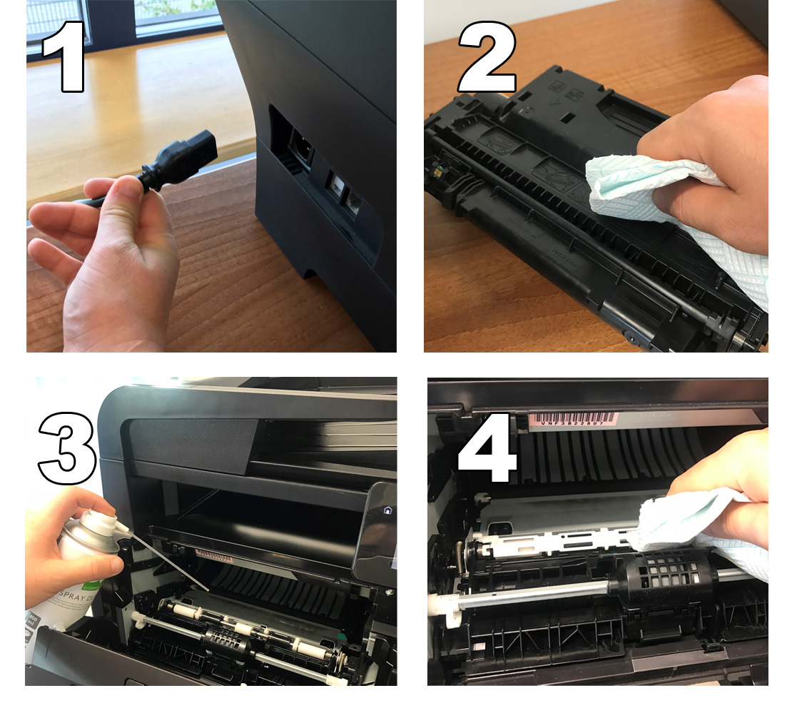 2 Cómo limpiar tu impresora láser fácilmente